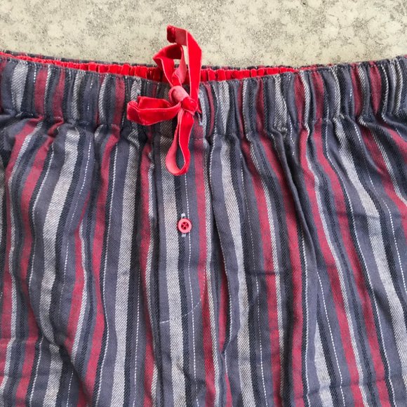 Striped Flannel Lounge Pants NWOT - Picture 2 of 6
